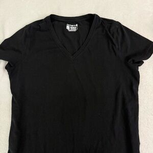 Carhartt Women's Classic Black V-Neck Tee